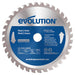 Tarcza TCT do cięcia metalu Evolution 180 mm 36T