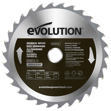Tarcza TCT do cięcia drewna Evolution 210 mm 30T