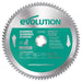 Tarcza TCT do aluminium Evolution 255 mm 80T