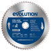 Tarcza TCT do cięcia metalu Evolution 255 mm 52T
