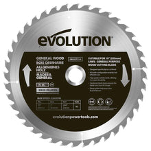 Tarcza TCT do cięcia drewna Evolution 255 mm 40T