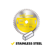 Tarcza TCT do cięcia stali INOX Evolution 185 mm 48T