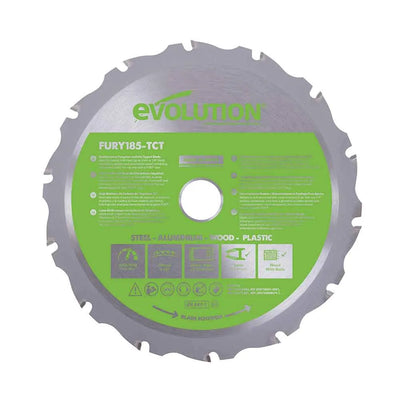 Piła widiowa TCT wielozadaniowa Evolution FURY 185mm / 16z