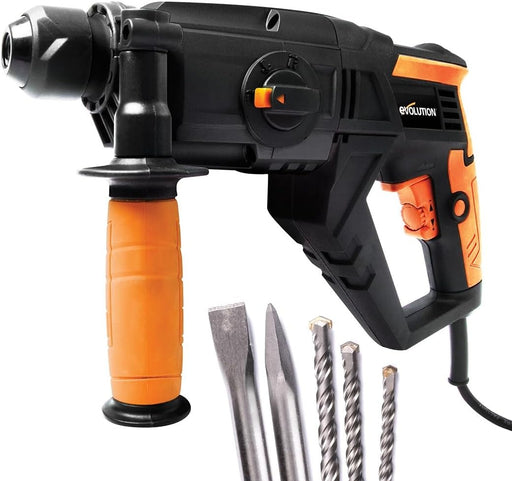 Czterofunkcyjna młotowiertarka SDS Evolution SDS4-800 z akcesoriami