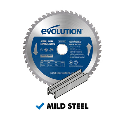 Tarcza TCT do cięcia metalu Evolution 185 mm 40T