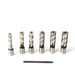 Zestaw 6 rdzeni 12mm 14mm 16mm 18mm 20mm 22mm, długość 50mm + kołki centrujące Evolution
