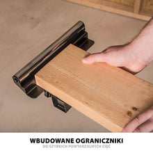 Piła ukośnica Evolution R210SMS-300+ 210mm z wielomateriałową tarczą TCT + stojak