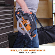 Piła tarczowa Evolution R185CCSX 185mm + Szyna prowadząca ST1400-G2 1,4m (700mm x 2)