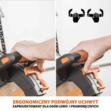 Piła ukośnica Evolution R255SMS-DB+ 255 mm z wielomateriałową tarczą TCT + stojak