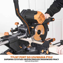 Piła ukośnica Evolution R255SMS-DB+ 255 mm z wielomateriałową tarczą TCT + stojak XL