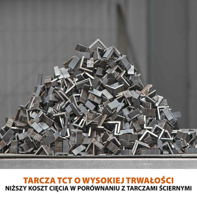 Piła tarczowa Evolution R355CPS 355 mm + tarczą wielomateriałową + tarcza drewniana
