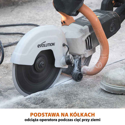Elektryczna przecinarka tarczowa do betonu Evolution R230DCTX 230 mm (bez tarczy)