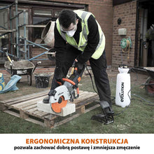 Elektryczna przecinarka tarczowa do betonu Evolution R300DCT+ 300 mm z tarczą diamentową