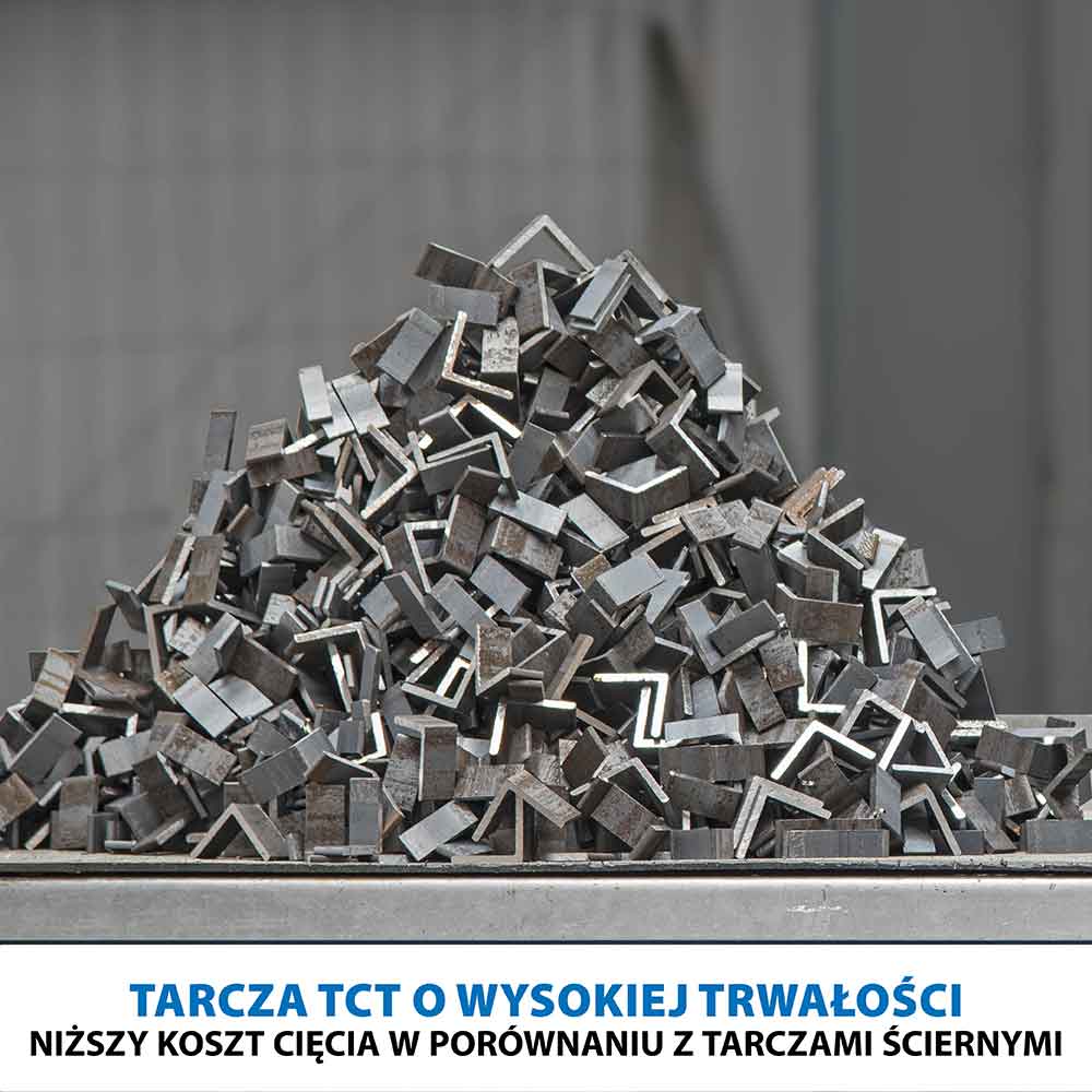 Przecinarka do metalu Evolution S355CPS 355 mm z tarczą do cięcia metalu + stojak