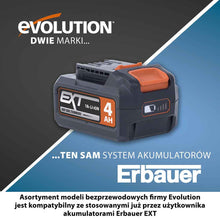 Bezprzewodowy akumulator litowo-jonowy Evolution 18V 4Ah EXT R18BAT-Li4
