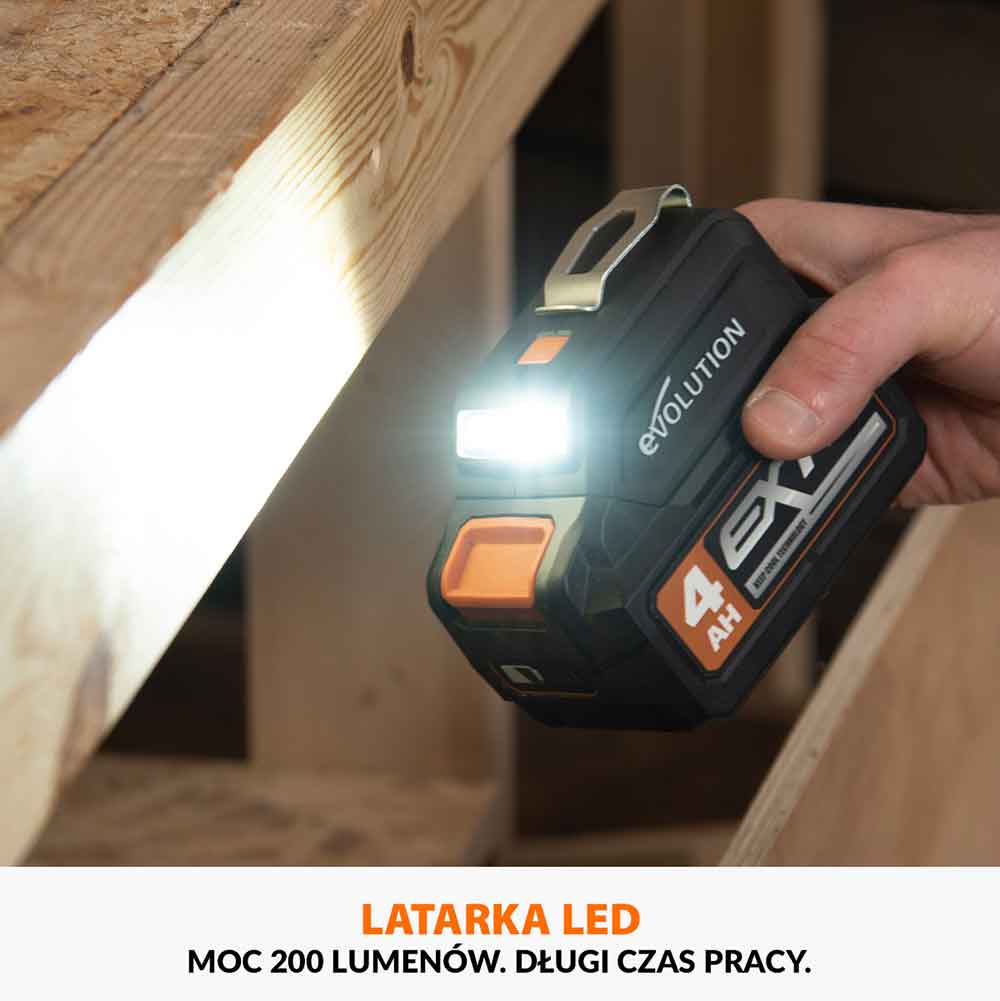 Bezprzewodowa ładowarka USB i lampka LED Evolution EXT
