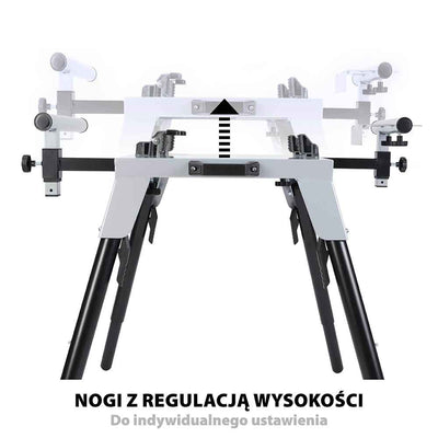 Przecinarka do metalu Evolution R355CPS 355 mm z tarczą wielomateriałową + stojak
