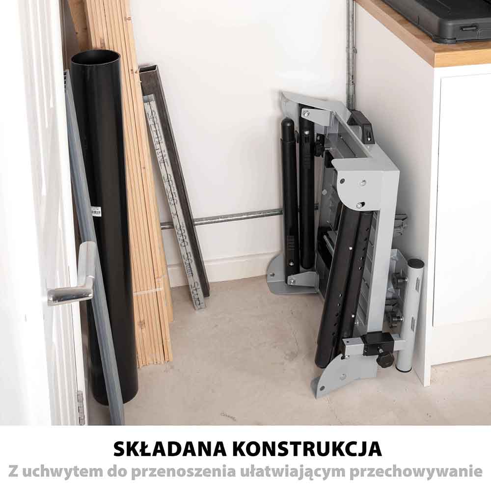 Stojak do przecinarki z uniwersalnym wyposażeniem Evolution