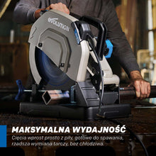 Tarcza do pilarki tarczowej do cięcia stali Evolution EVOMAX 355 mm Ø355 x 25,4 mm, 80 zębów, węglik cermetowy