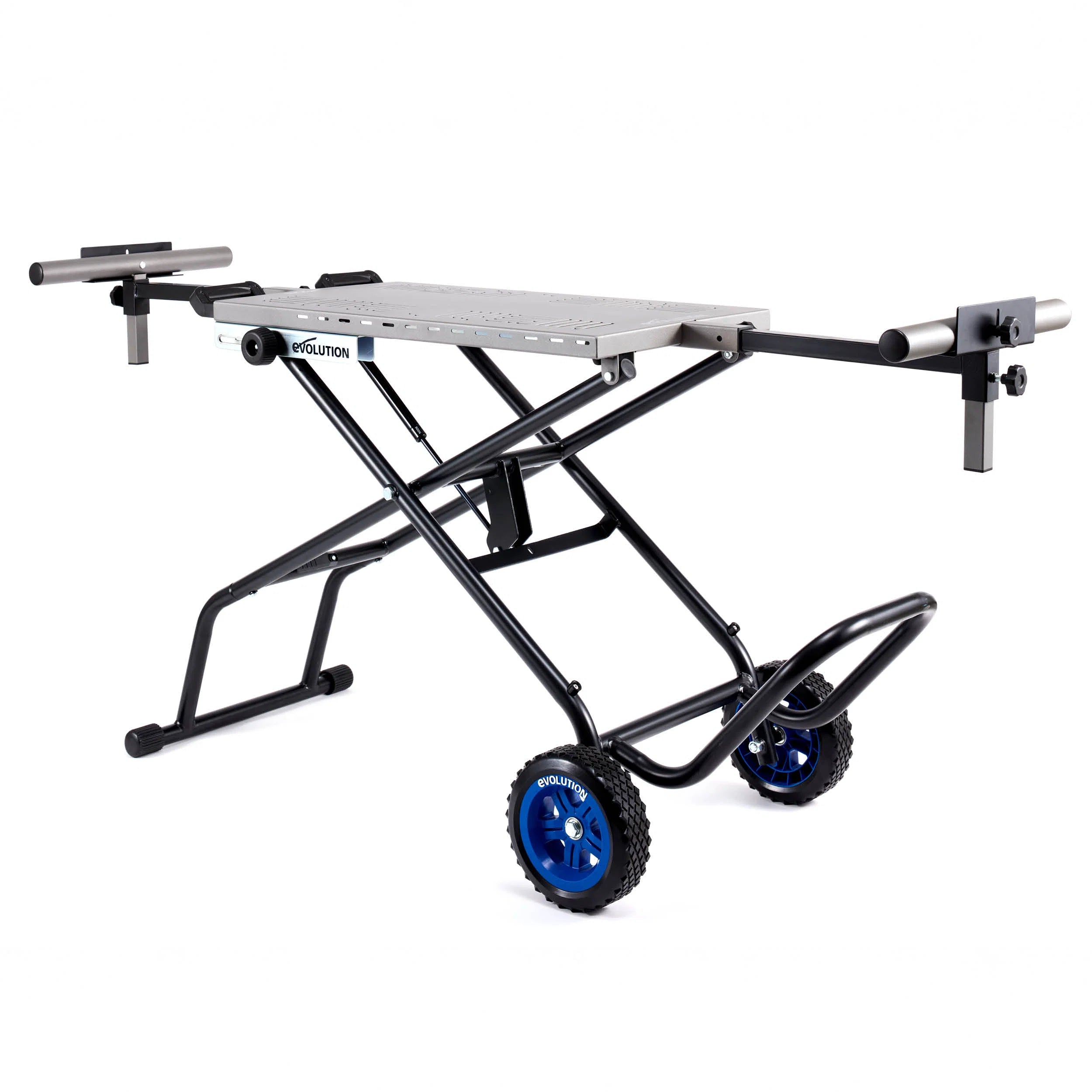Pakety Przecinarka ukosowa do metalu Evolution S355MCS-G2 z tarczą EVOMAX Cermet Long-Life 80T 355 mm + Stojak