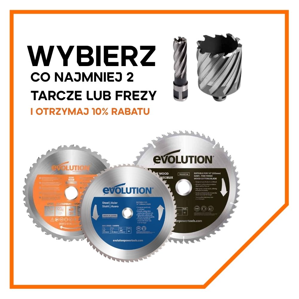 Tarcza do pilarki tarczowej do cięcia aluminium Evolution EVOMAX 355 mm Ø355 x 25,4 mm, 100 zębów, węglik wolframu