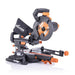 Piła ukośnica Evolution R210SMS+ 210 mm z wielomateriałową tarczą TCT
