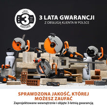 Elektryczna przecinarka tarczowa do betonu Evolution R350DCT 350 mm z tarczą diamentową