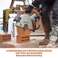 Elektryczna przecinarka tarczowa do betonu Evolution R350DCT 350 mm z tarczą diamentową