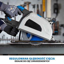 Piła tarczowa Evolution S210CCS 210mm + Szyna prowadząca ST1400-G2 1,4 m (700 mm x 2)