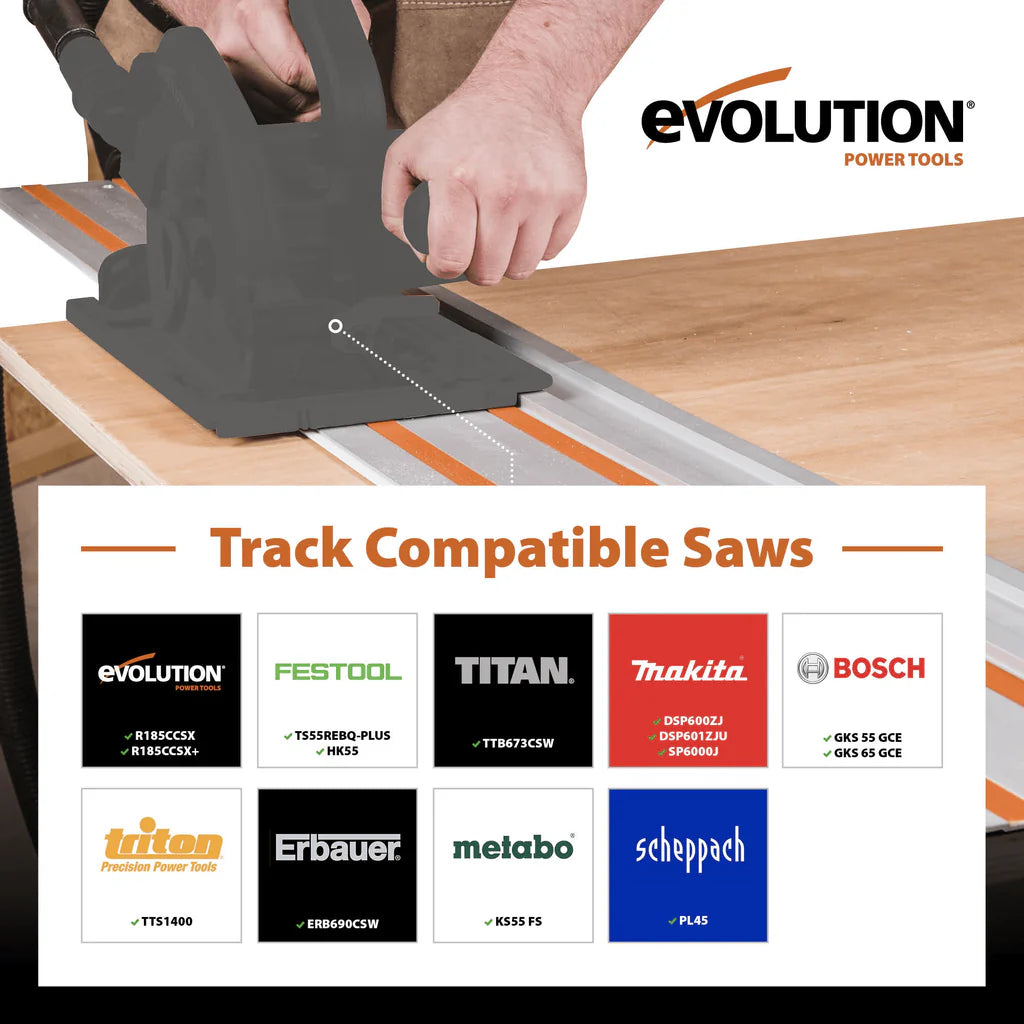 Uniwersalna szyna prowadząca Evolution ST1400 1.4m (2 x 700mm)