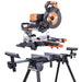 Piła ukośnica Evolution R255SMS-DB+ 255 mm z wielomateriałową tarczą TCT + stojak