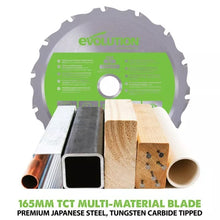 Tarcza wielomateriałowa Evolution 210 mm 20T