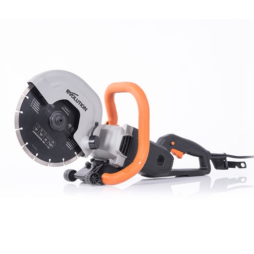 Przecinarka tarczowa elektryczna Evolution R230DCT 230 mm 9" do betonu z tarczą diamentową