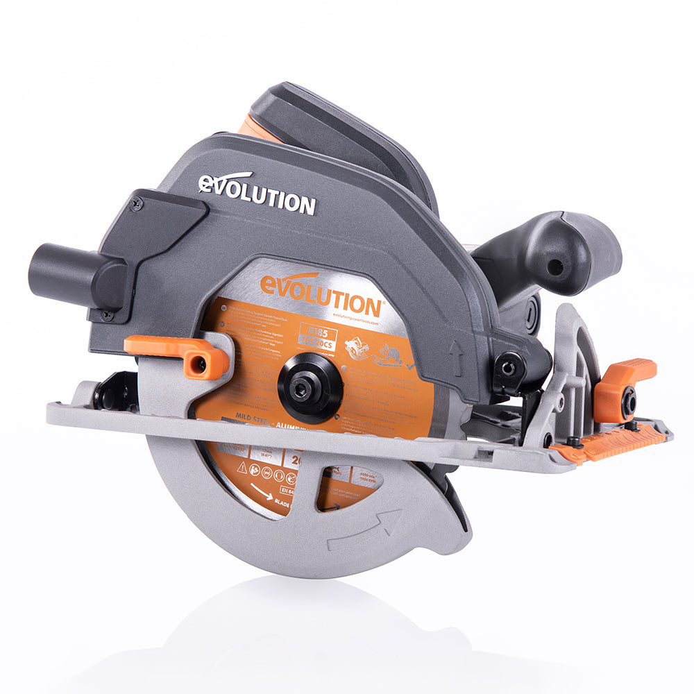 Piła tarczowa Evolution R185CCS 185 mm z wielomateriałową tarczą TCT