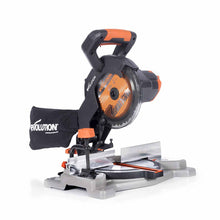 Akumulatorowa piła ukośnica Evolution R185CMS-Li 18V EXT Li-Ion 185 mm z wielomateriałową tarczą TCT